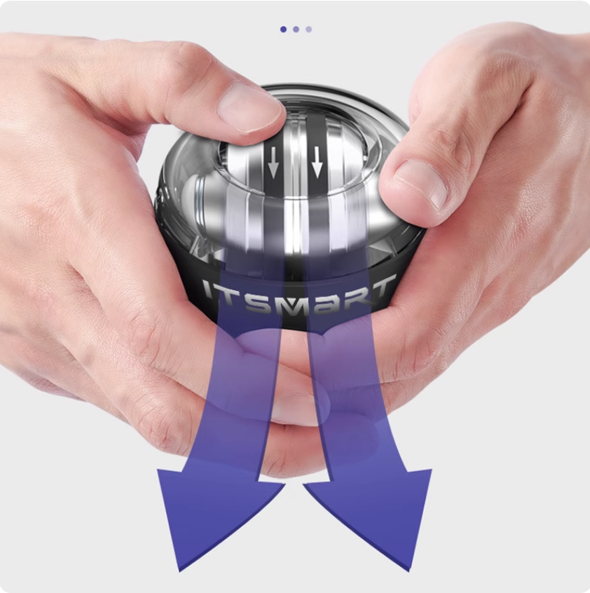 Gyro ball wrist exercise